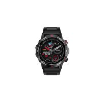 Sunix Smart Watch 1.43" Amoled HD Ekran 410 mAh Pil Ömürlü 44 MM Siyah Akıllı Saat