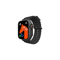 Sunix Watch Ultra Amoled Ekran 44 MM Siyah ve Yeşil Çift Kordonlu Akıllı Saat
