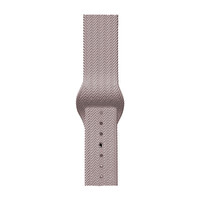 ScHitec 42-49 MM Yeni Nesil Apple Uyumlu Akıllı Saat Kordonu Silikon Krem