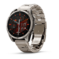 Garmin Fenix 8 47 MM Amoled Sapphire Titanyum Vented Titanyum Kayışlı Akıllı Saat