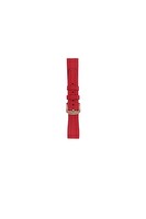 Fro LW38-43 20 MM Hakiki Deri Düz Gold Toka Kırmızı Kordon