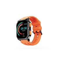 HiFuture Ultra3 2.01" TFT Ekran Sağlık ve Spor Takipli Bluetooth Arama Akıllı Saat Turuncu