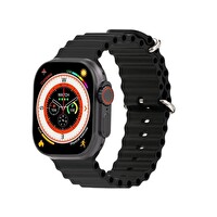 ScHitec Watch HK9 Ultra 2 Max Amoled Ekran Android İos HarmonyOs Uyumlu Siyah Akıllı Saat