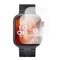 Engo Huawei Watch Fit 4 Pro Ekran Koruyucu Parlak TPU 2'li Şeffaf