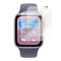 Engo Apple Watch SE 3 44 MM TPU Ekran Koruyucu 2’li Şeffaf Film