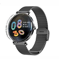 Haino Teko Teko18 Amoled Ekran Super Slim Tasarım WaterProof 3 Kordonlu Akıllı Saat Siyah