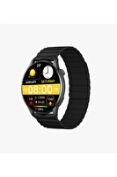 Linktech S104 Premium Amoled LT Watch Akıllı Saat Siyah (KVK Garantili)
