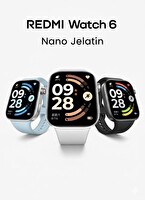 Xiaomi Redmi Watch 6 Uyumlu 3 Adet Şeffaf Ultra Koruyucu Nano Jelatin