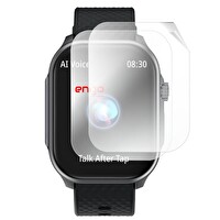 Engo Tecno Watch 3 Active Ekran Koruyucu TPU 2'li Şeffaf