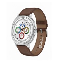Çeşithane SK46 1.32" Amoled Ekran GPS Bluetooth Arama IP68 Su Geçirmez 2 Kordonlu Akıllı Saat