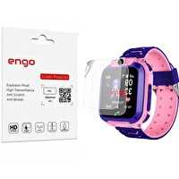 Engo BabySmart Q12 Uyumlu Ekran Koruyucu TPU Şeffaf Film 2 Adet