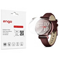 Engo Garmin Lily 2 Classic Uyumlu Ekran Koruyucu TPU Şeffaf Film 2 Adet