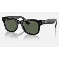 Ray-Ban Meta Wayfarer Gen 1  RW4008 S53 Parlak Siyah G15 Yeşil Akıllı Gözlük