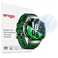 Engo Huawei Watch GT 7 Pro ile Uyumlu Ekran Koruyucu Nano Parlak Çizilmeye Dayanıklı Akıllı Saat Koruması