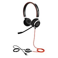 Jabra Evolve 40 Duo USB NC MS Kulak Üstü Kulaklık