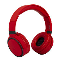 Maxell MLA HP-BTB52 Kulak Üstü Kırmızı Bluetooth Kulaklık