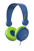 Havit H2198D Ayarlanabilir Çocuk Mikrofonlu Mavi Kulak Üstü Kulaklık