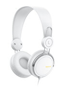 Havit H2198D Ayarlanabilir Mikrofonlu Çocuk Beyaz Kulak Üstü Kulaklık