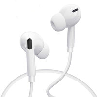 Winex GFZ HF05 Pro Streo Kablolu Mikrofonlu Beyaz Kulak İçi Kulaklık