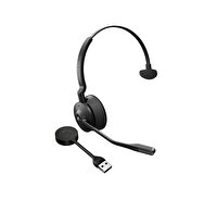 Jabra Engage 55 Mono USB-A Kulak Üstü Siyah Bluetooth Kulaklık
