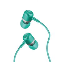 Linktech H40 Metal Mikrofonlu Yeşil Kulak İçi Kulaklık