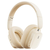 Baseus H1i Bowie ANC Wireless Beyaz Bluetooth Kulak Üstü Kulaklık