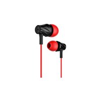 Sunix SX-07 Stereo Ses Mikrofonlu 3.5 MM Jack Kırmızı Kablolu Kulak İçi Kulaklık