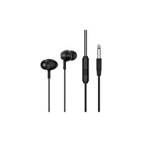 Sunix SX-16 Stereo Mikrofonlu 3.5 MM Siyah Kulak İçi Kablolu Kulaklık