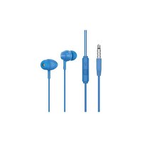 Sunix SX-16 Stereo Mikrofonlu 3.5 MM Mavi Kulak İçi Kablolu Kulaklık