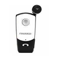 Fineblue F960 5.3 Titreşimli Geri Çekilebilir Beyaz Bluetooth Yaka Kulaklığı