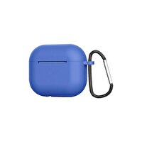 Sunix Airpod Pro İle Uyumlu Silikon Kulaklık Kılıfı Mavi