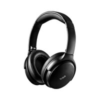 Tribit QuietPlus 71 ANC Gürültü Engelleme Rahat ve Ayarlanabilir Kulak Üstü Siyah Bluetooth Kulaklık