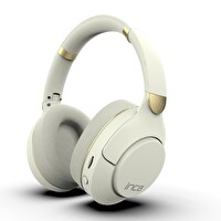 Inca IBK-503B Kablosuz 5.3 Hafıza Kart Destekli Kulak Üstü Bluetooth Kulaklık Bej