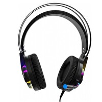 Inca IGK-X10 RGB Siyah Mikrofonlu Kulak Üstü Kulaklık