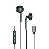 ScHitec E30 High Sound Type-C Girişli Kulak İçi Mikrofonlu Kablolu Kulaklık Siyah