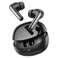 Qcy MeloBuds N60 6.0- BassBost - LDAC- Hi-res - 56dB ANC Bluetooth Kulaklık Siyah