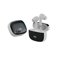 Hzl Store Echo IPX7 Uzun Pil Ömrü Yüksek Ses Kalitesi Ve Mikrofon Özellikli Bluetooth Kulaklık - Beyaz