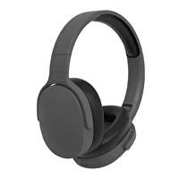 Çeşithane P2961 Stereo Mikrofonlu TF AUX Katlanabilir Headset Kulak Üstü Bluetooth Kulaklık - Siyah