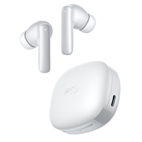Qcy T13 Pro 6.0 - 50 dB Anc 4 Mics. ENC IPX4- 0.045 sn. Çift Cihaz Bluetooth Kulaklık Beyaz