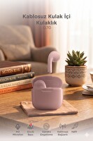 Başkenttekno G70 Kulak İçi Tws Kablosuz Bluetooth Kulaklık Pembe