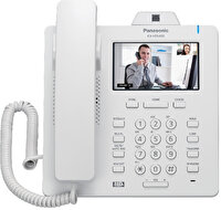 Panasonic KX-HDV430 Dokunmatik Ekranlı ve Kameralı IP Telefon SIP Beyaz Masaüstü Telefon