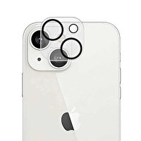 Gpack Apple iPhone 13 Kamera Lens Koruyucu Cam Full Şeffaf