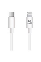 MASQ Apple Lisanslı USB-C Uyumlu 1M Lightning Şarj Ve Data Kablosu