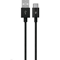 Ttec 2DK18S Alumicable 120 CM Siyah Type-C Usb Şarj Ve Data Kablosu