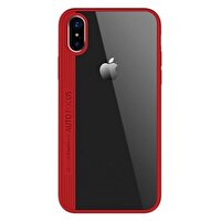 Joyroom Apple iPhone XR Lens Korumalı Kırmızı Kılıf