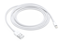 Apple Lightning To USB 2 Metre Beyaz Şarj Kablosu