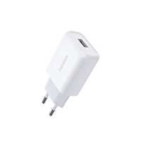 UGREEN 18W Qualcomm QC 3.0 USB Hızlı Beyaz Şarj Cihazı