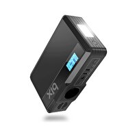 Bix 2 USB 1 Type-C PD Çıkışlı Led Işıklı 40000 mAh 100 W Siyah İnverter Powerbank