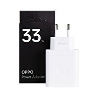 Oppo Power Adapter VCB3HAEH 33 W USB 3.0 Beyaz Şarj Aleti