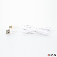 İMENG ML109 3.1A USB A To Micro Beyaz Data Ve Hızlı Şarj Kablosu